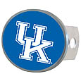 Kentucky Wildcats Oval Metal Hitch Cover Class II and III